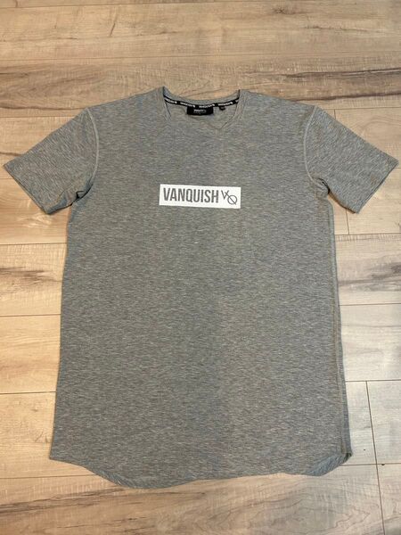 Vanquish Fitness グレー Tシャツ XL VQ ジム 半袖