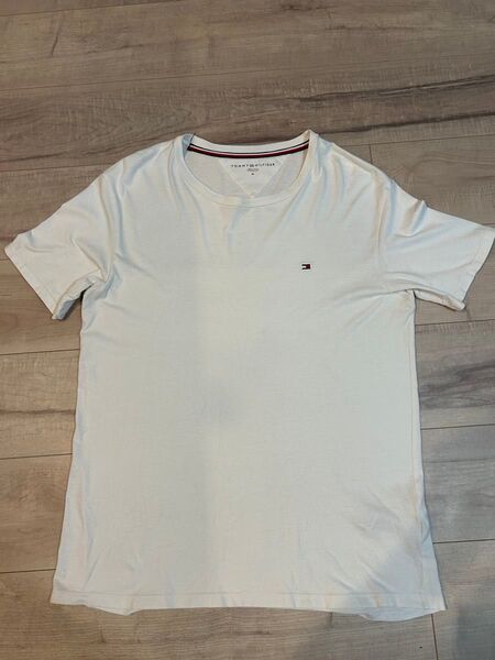 TOMMY HILFIGER トミーヒルフィガー ホワイト 白M Tシャツ 半袖