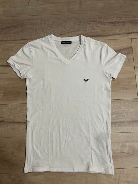 EMPORIO ARMANI エンポリオアルマーニス Tシャツ メンズ S 白