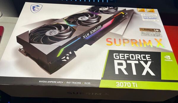 MSI RTX3070Ti 8G SUPRIM X グラフィックボード
