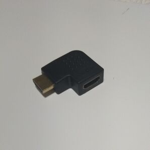 L型 HDMI コネクタ 接続