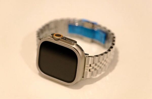 ロレックス ジュビリーブレス風(シルバー) Apple Watchバンド 49/46/45/44/42mm アップルウォッチバンド