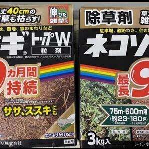 【2個セット】ネコソギトップW 粒剤 除草剤 3kg