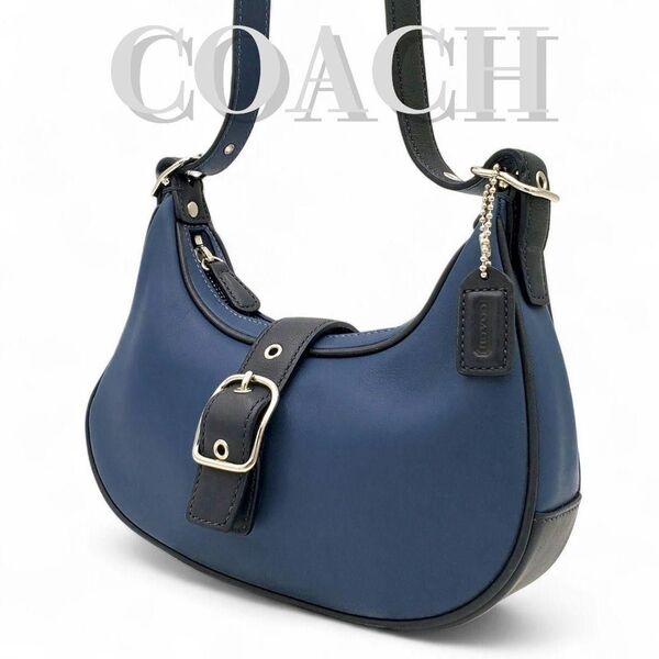 COACH ホーボー ショルダーバッグ ハーフムーン 斜め掛け クロスボディ