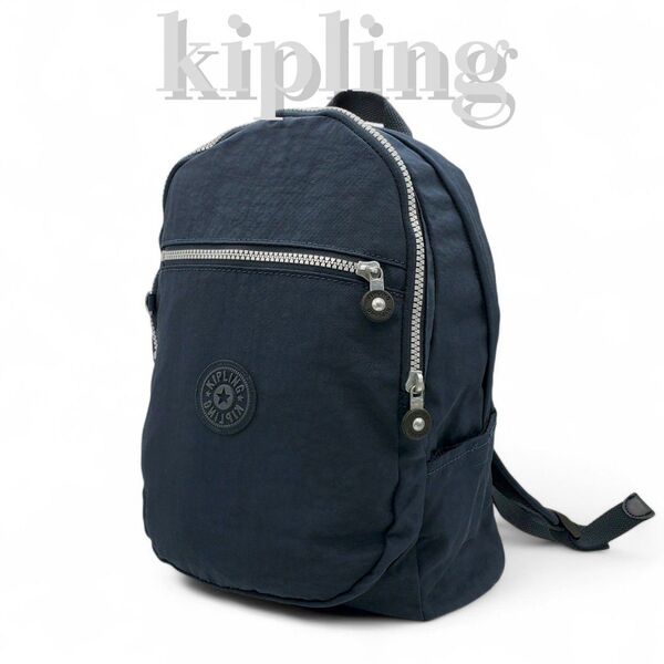 美品 kipling キプリング リュック バックパック A4可 軽量 通勤通学