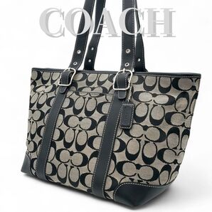 COACH トートバッグ ショルダーバッグ シグネチャー キャンバス 肩掛け