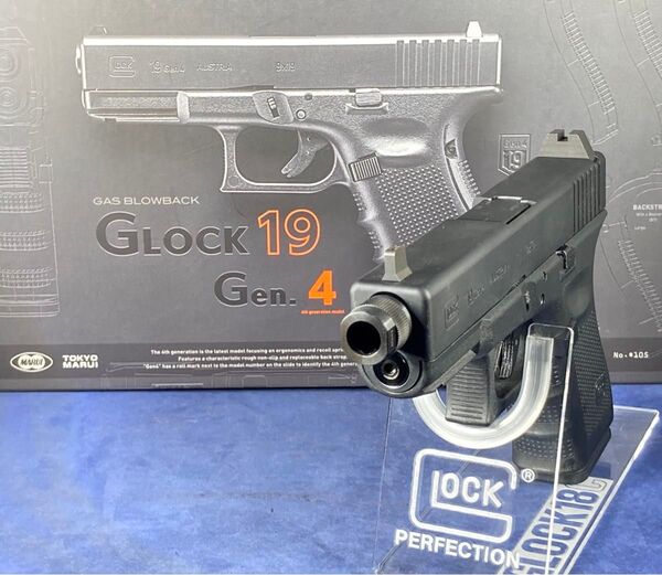 東京マルイ グロック19 Gen4 Mk27 Mod2風外装フルカスタム アメリカ海軍正式採用 ガスブローバック 美品