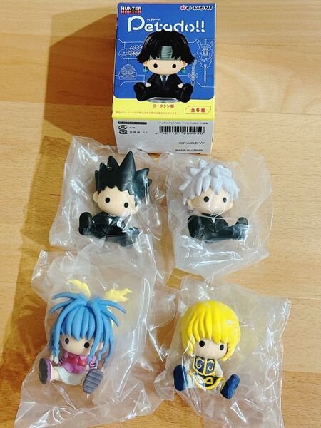 【4点セット】HUNTER×HUNTER ペタドール ヨークシン編 ゴン キルア クラピカ ネオン