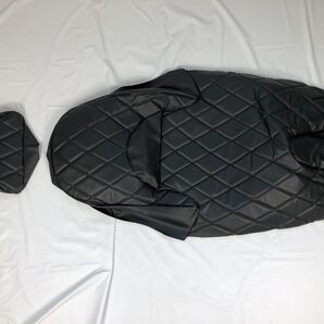 【新品・社外】ヤマハ マグザム SG17J SG21J 張替え シートカバー ツヤ消し黒 MAXAM YAMAHA
