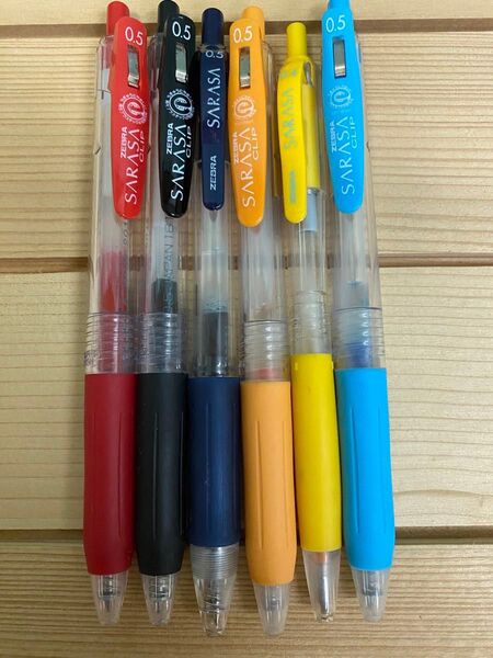 ZEBRA ゼブラ SARASA サラサ ボールペン6色セット
