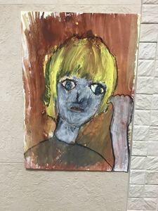 Art hand Auction Artist: Hiro C Original DAMD DAMD, Artwork, Painting, acrylic, Gash