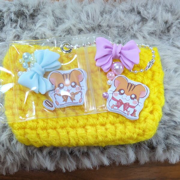 ◇ とっとこハム太郎 トラハムくん&トラハムちゃん キーホルダー ハンドメイド アクセサリー