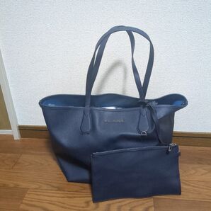 MICHAEL KORS マイケルコース トートバッグ ショルダーバッグ 鞄 ネイビー