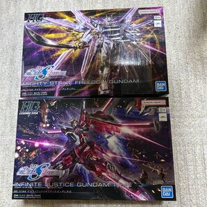 HG 機動戦士ガンダムSEED FREEDOM マイティーストライクフリーダム インフィニットジャスティス弐式 未組立 ガンプラ