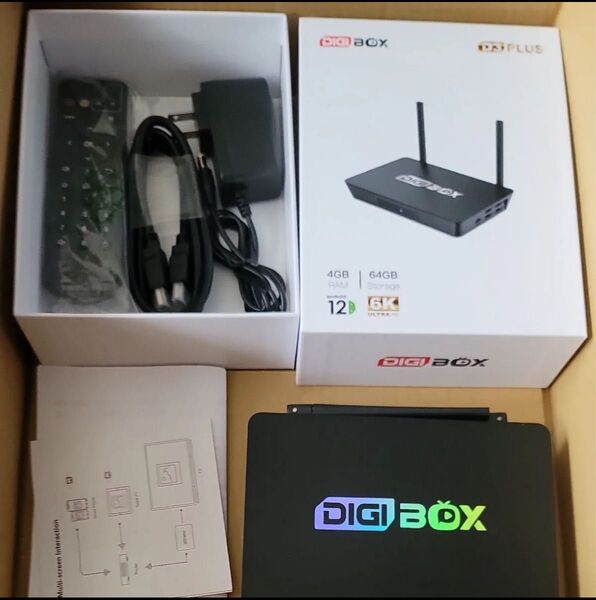 即決☆超美品☆DIGIBOX D3 PLUS☆スポーツ番組特化型!究極のTV BOX(テレビボックス)登場!