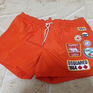 DSQUARED2 スイムショーツ オレンジ 1964 CORPS メンズ
