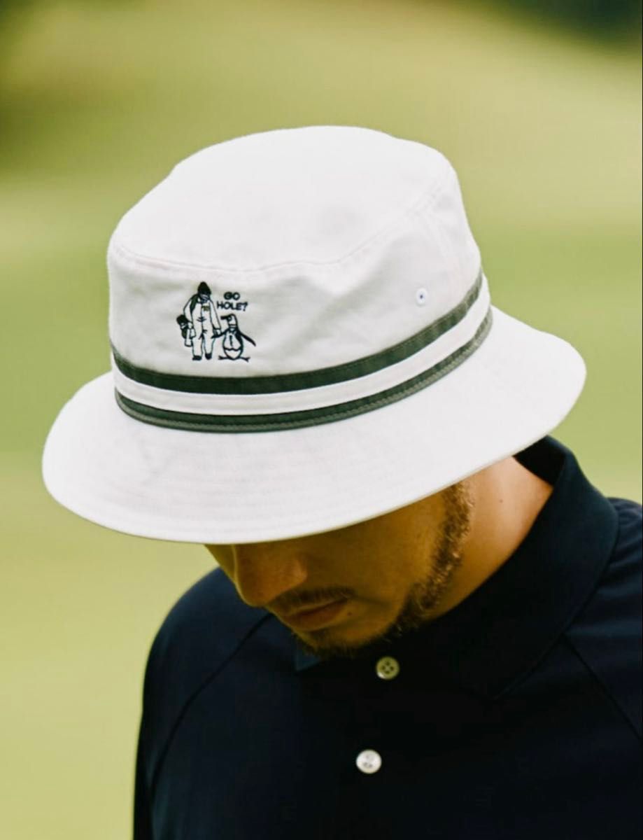 Golfickers バケットハット ホワイト 新品 Penguin by Golfickers バケットハット|Yahoo!フリマ(旧PayPay