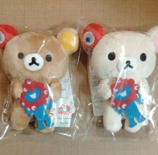 完売 大阪関西万博 会場限定 リラックマ コリラックマ ミャクミャク コラボ ぶらさげ ぬいぐるみ キーチェーン マスコット