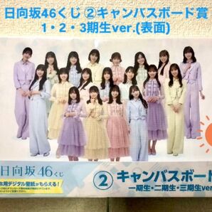 日向坂46くじ キャンバスボード 1・2・3期生ver.