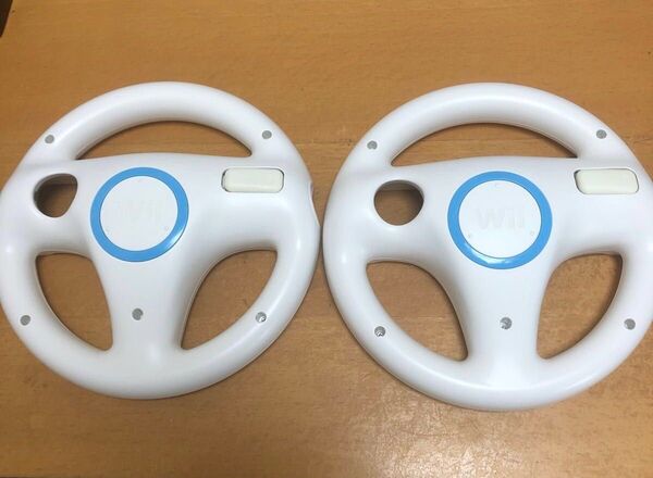 【匿名 送料無料】家庭用ゲーム機 任天堂Wii用マリオカートハンドル399-46
