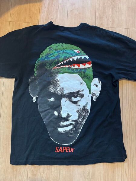 サプール SAPEur ロッドマン Shark Mouth Tシャツ 迷彩