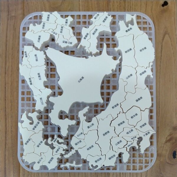くもんの日本地図パズルの一部【画像の部品のみ】箱無し