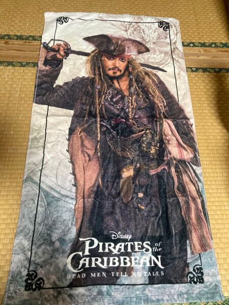 パイレーツ・オブ・カリビアン 生命の泉 タオル ディズニー 映画グッズ
