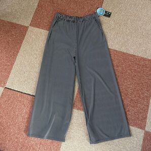 ワイドパンツ サラサラ 夏用 Lサイズ
