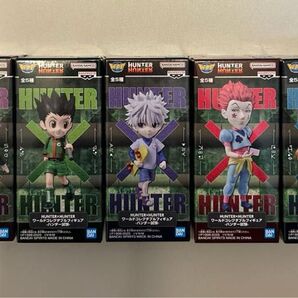 HUNTER×HUNTER ハンターハンター ワールドコレクタブルフィギュア ハンター試験 全種セット