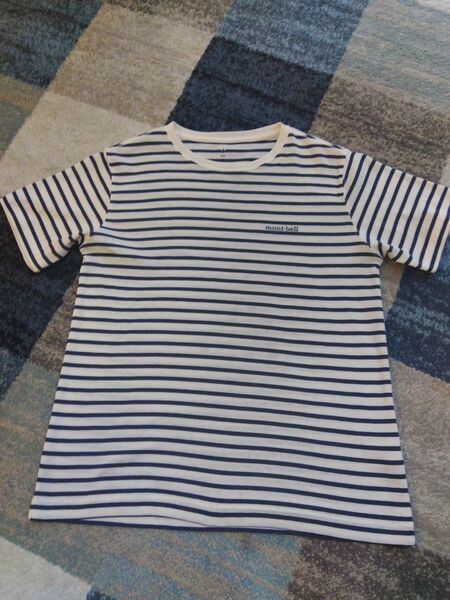 mont-bell ボーダー 半袖Tシャツ サイズ160