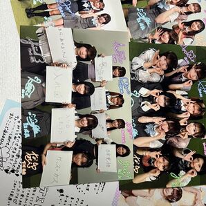 ラフラフ メンバー全員のサイン入り写真5枚セット