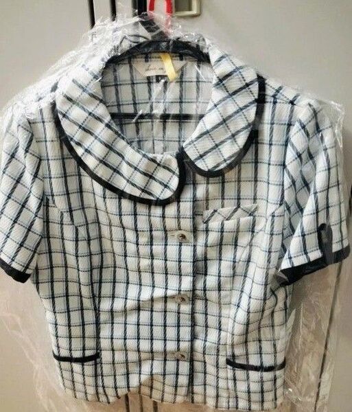 事務服 制服 en joie アンジョア オーバーブラウス 26240