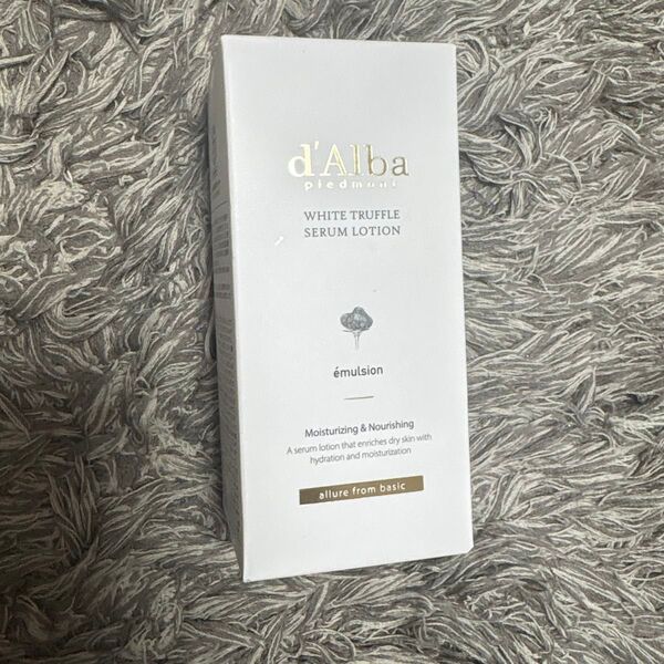 【新品未開封】ダルバ d'Alba ホワイトトリュフ セラムローション 100ml