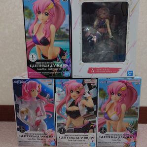 機動戦士ガンダムSEED FREEDOM GLITTER&GLAMOURS Lacus Clyne 4点 & 一番くじA賞 セット