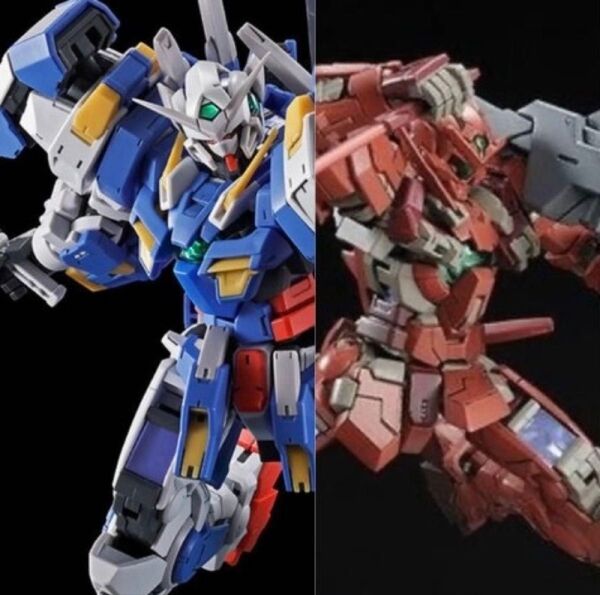RG 1/144 ガンダムアヴァランチエクシアダッシュ&RG 1/144 ガンダムアストレア タイプ-F プレミアムバンダイ 未開