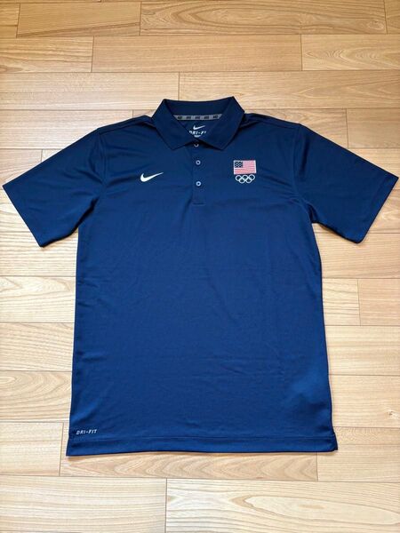 NIKE ポロシャツ オリンピック アメリカ USA 国旗