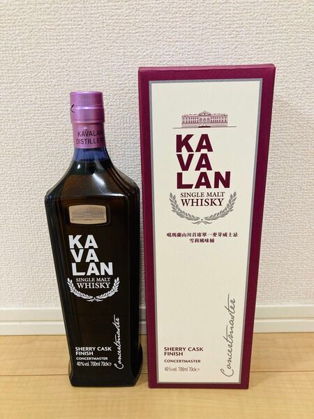 KAVALAN カバラン シェリーカスクフィニッシュ コンサートマスター 700ml 40%vol
