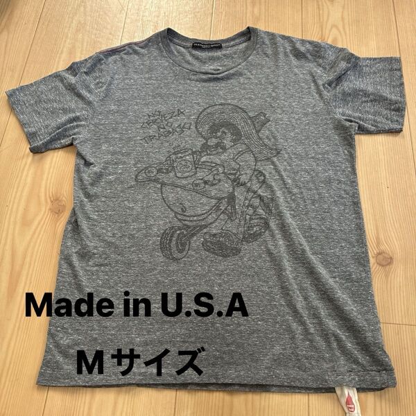 WOLVES KILL SHEEP USA製 90's Tシャツ グレー Mサイズ相当 シングルステッチ 霜降り