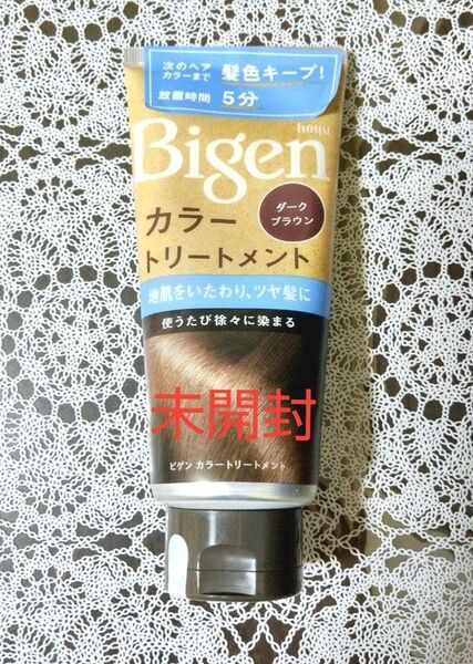 未開封 hoyuビゲン カラートリートメント ダークブラウン 180g