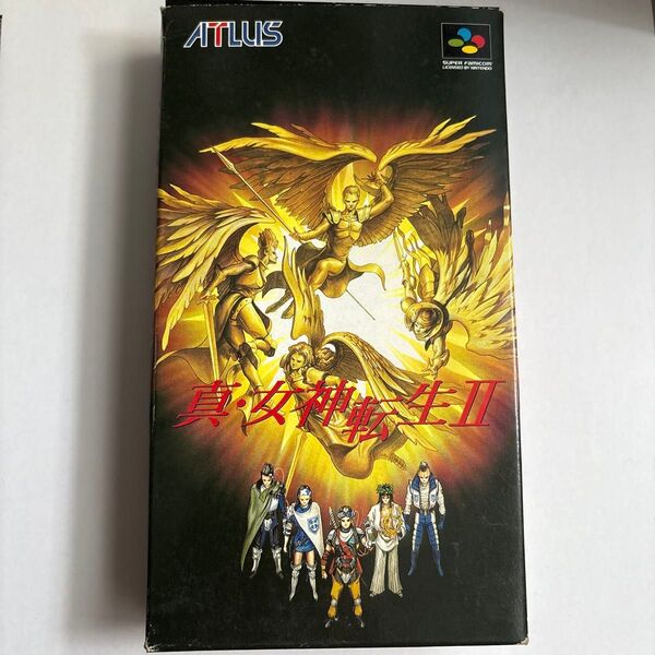 真・女神転生2 箱、説明書あり スーパーファミコン SFC ソフト 女神転生Ⅱ