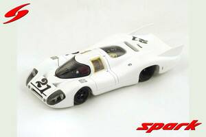 ■限定750pcs. スパークモデル 1/43 1970 ポルシェ917 #21 ルマン24h テスト仕様