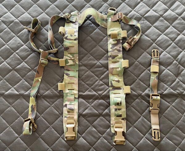Carcajou Tactical HハーネスV.2 セット マルチカム チェストリグ 米軍