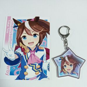 ウマ娘 トウカイテイオー アクリルキーホルダー アニメイト特典カード