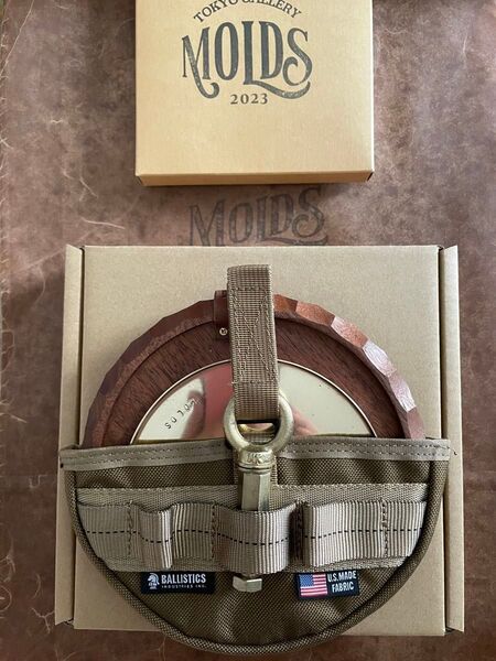 MOLDS限定 真鍮disk_a moscokezuru バリスティクス moscase セット
