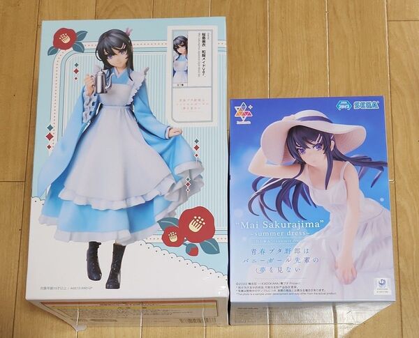 桜島麻衣 フィギュア 和服メイド 青ブタ Luminasta ルミナスタ Summer dress サマードレス 青春ブタ野郎