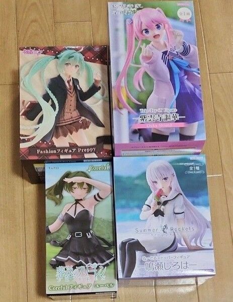 初音ミク フィギュア 鳴瀬しろは ユーベル 美少女 プライズ 葬送のフリーレン ぬーどるストッパー 紫雲寺謳華