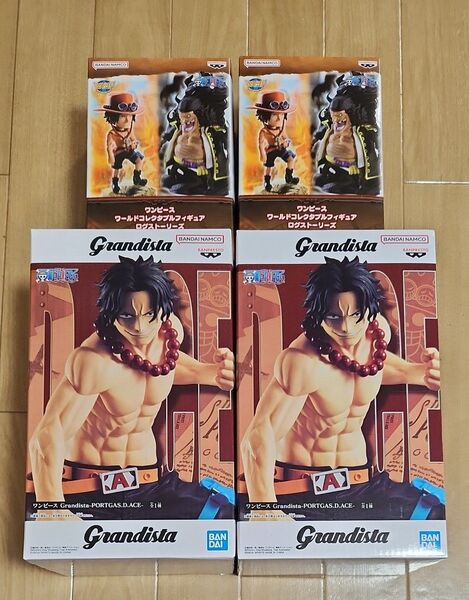 エース フィギュア ワンピース Grandista グランディスタ ワールドコレクタブル ログストーリーズ 黒ひげ ティーチ