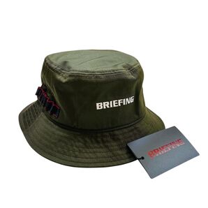 【新品】BRIEFING ブリーフィング BASIC HAT オリーブ FREE
