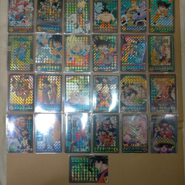 ドラゴンボール ビジュアルアドベンチャー カードダス キラ 25種 ①