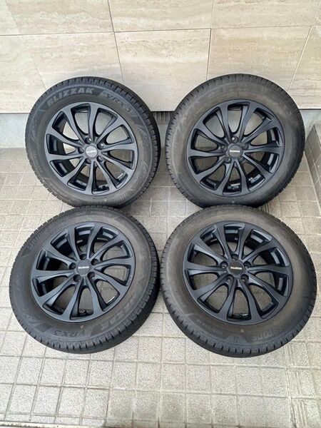 ブリヂストン ブリザック VRX3 205/55/R16 + ホイールTR10 スタッドレス BRIDGESTONE